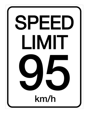 【未開封】 MEMI/SPEED LIMIT Amazon.com: 5mph please observe site speed limit Safety sign - 1.2