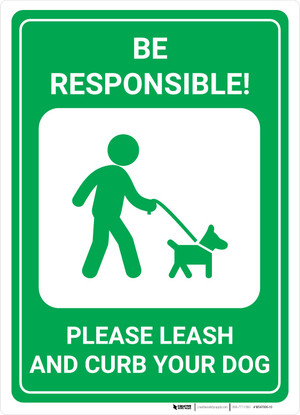 BEWARE OF DOG・PLEASE CURB YOUR DOG サイン2枚