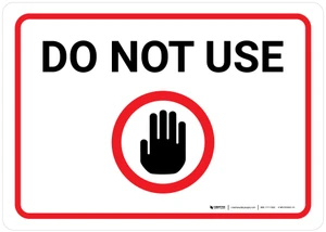 Do Not Use with Icon Landscape - Wall Sign