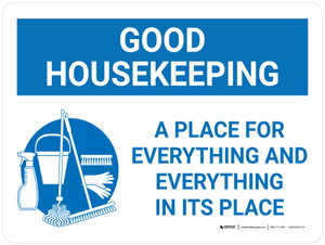 Good Housekeeping A Place For Everything Landscape with Graphic
