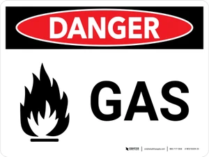 Warning: Dangerous Cargo Landscape - Wall Sign