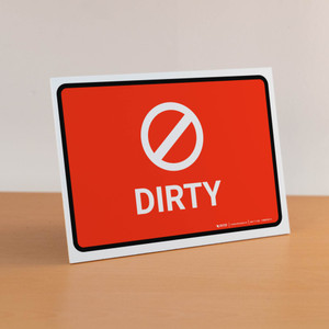 Dirty with Icon Landscape - Label