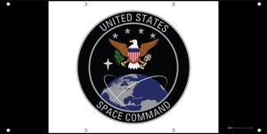 United States Space Force Dept Of The Air Force BLACK 12x18