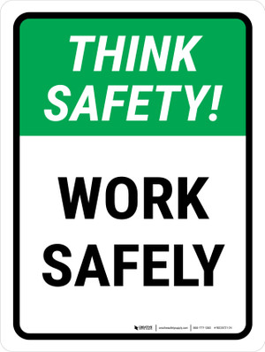 Safety Is Everybody's Job OSHA Safety First Safety Sign MGNF951