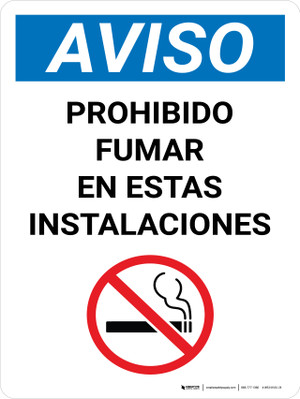 Videovigilancia 24 Horas Prohibido el Paso con Icono Vertical - Wall Sign