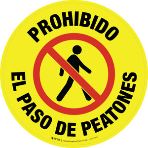 CARTEL PROHIBIDO PASO