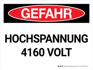 Warnschild 'Gefahr Elektrischer Schlag' – Gelb/schwarz, 145x95 Mm, Graviert, Für Innen & Außen