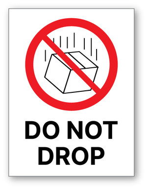 Keep Upright Do Not Drop Handle With Care Shipping Labels