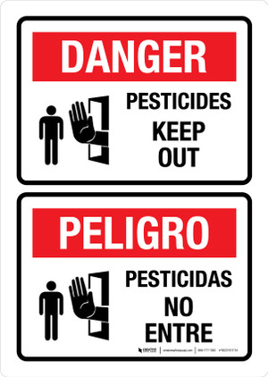 Decorazioni per interni Cartello da Porta con Scritta in Lingua Inglese