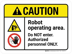 Warnschild 'Danger – Construction Site Authorized Personnel Only' – Aluminium, 25,4 X 17,8 Cm, 2 Stück