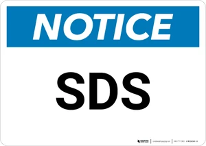 Notice: SDS Landscape - Wall Sign
