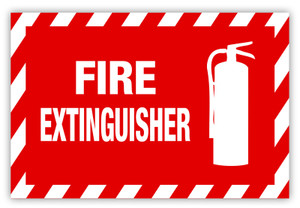 Fire Extinguisher Label