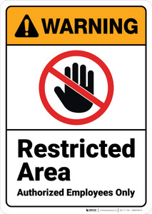 Restricted Area Signs Creative Safety Supply - restricted area sign roblox