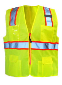 Classic Solid Two-Tone Surveyor Vest Classic Solid Two-Tone Surveyor Vest