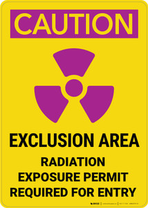 Caution Radiation Area Signs | Creative Safety Supply
