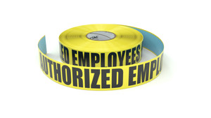 Authorized Employees Only - Inline Printed Floor Marking Tape