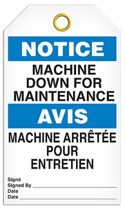Notice English/French Machine Tags