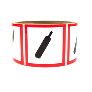 GHS Labels 2" Compressed Gas GHS Labels 2" Compressed Gas