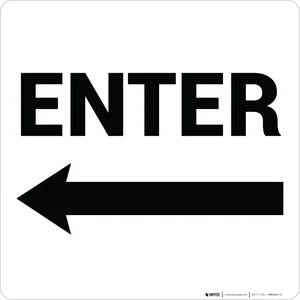Enter with Left Arrow
