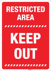 Restricted area Keep Out