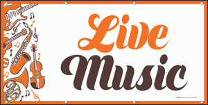 Live Music Banner