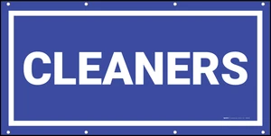 Cleaners Banner (Dark)