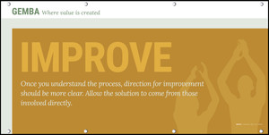 Gemba Improve Banner Gemba Improve Banner