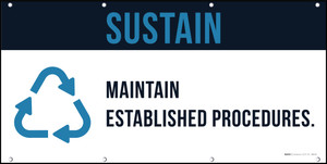 Sustain 5S Banner Sustain 5S Banner
