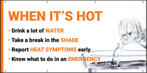 When It's Hot Banner