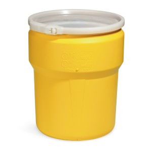 SpillTech 10 Gallon Open Head Poly Drum with Ring SpillTech 10 Gallon Open Head Poly Drum with Ring