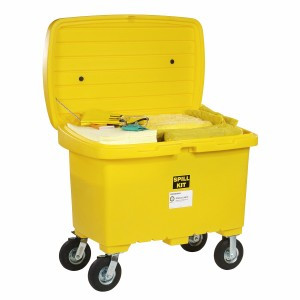 SpillTech HazMat Spill Cart Kit with 8in Wheels