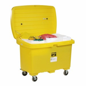 SpillTech Oil-Only Spill Cart Kit with 5in Wheels