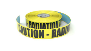 Caution - Radiation Zone - Inline Printed Floor Marking Tape