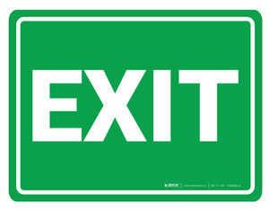 Exit - Floor Marking Sign