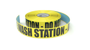 Eye Wash Station - Do not block - Inline Printed Floor Marking Tape