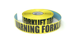 Warning Forklift Traffic - Inline Printed Floor Marking Tape
