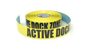Active Dock Zone - Inline Printed Floor Marking Tape