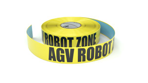 AGV Robot Zone - Inline Printed Floor Marking Tape