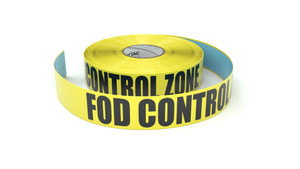 FOD Control Zone - Inline Printed Floor Marking Tape FOD Control Zone - Inline Printed Floor Marking Tape