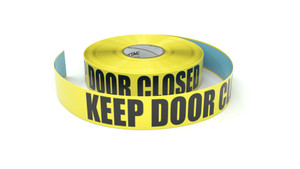 Keep Door Closed - Inline Printed Floor Marking Tape