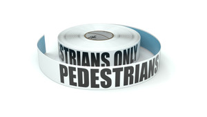 Pedestrians Only - Inline Printed Floor Marking Tape
