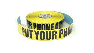 Put Your Phone Away - Inline Printed Floor Marking Tape