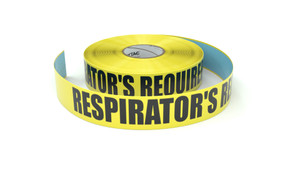 Respirator's Required - Inline Printed Floor Marking Tape