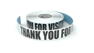 Thank You For Visiting - Inline Printed Floor Marking Tape