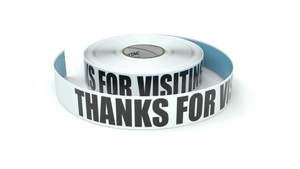 Thanks For Visiting - Inline Printed Floor Marking Tape