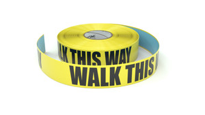 Walk This Way - Inline Printed Floor Marking Tape