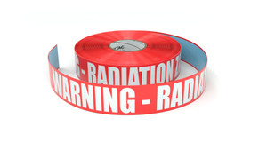 Warning - Radiation Zone - Inline Printed Floor Marking Tape