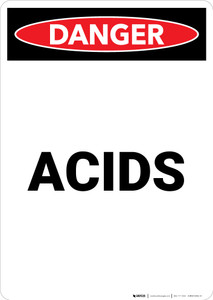 Acids - Portrait Wall Sign Acids - Portrait Wall Sign