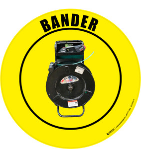 Bander (Real) Floor Sign