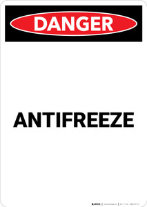 Antifreeze - Portrait Wall Sign